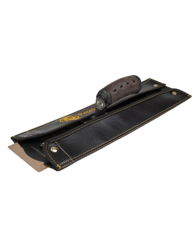 Husa de protectie si transport pentru gletiera, piele, 38x14 cm, Olejnik