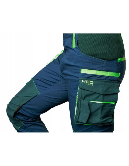 Set imbracaminte de protectie, model Premium, bumbac/poliester/elastan, bleumarin, marime XXL/56, NEO