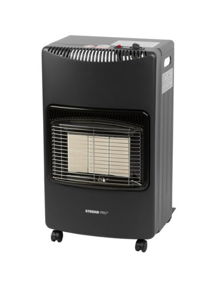 Incalzitor pe gaz, aprindere piezoelectrica, cu roti, furtun, regulator, 1.5-4.2 kW, 110-305 g/h, Strend Pro