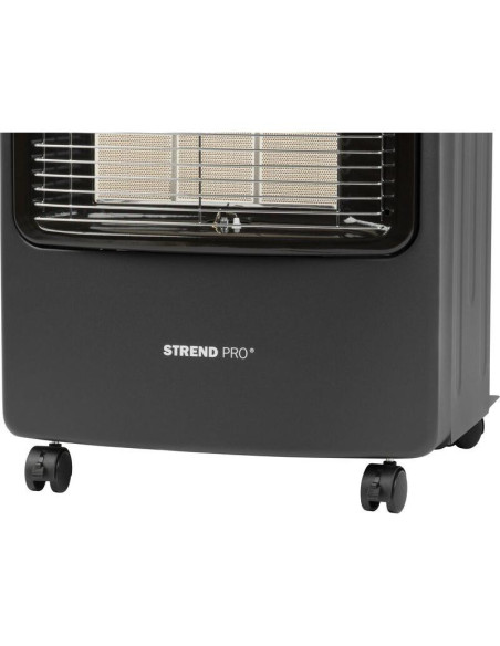 Incalzitor pe gaz, aprindere piezoelectrica, cu roti, furtun, regulator, 1.5-4.2 kW, 110-305 g/h, Strend Pro