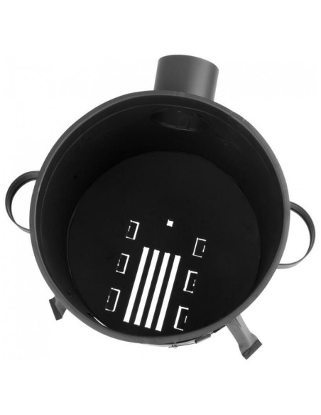 Set soba cu ceaun/tuci, cu burlane, 36 cm, ceaun de 13 L, polonic, lingura de lemn, Artool