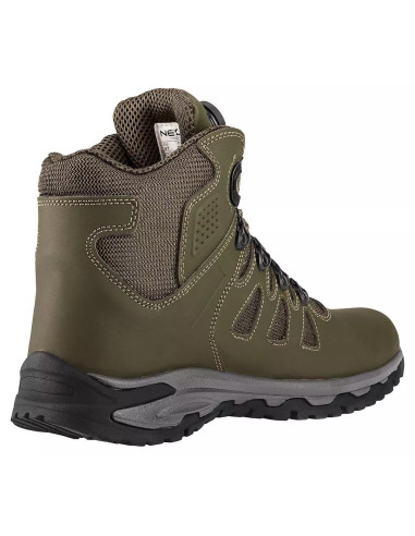 Bocanci de lucru, O2, SR, FO, sireturi cu buton de blocare, piele nabuc, marimea 40, NEO