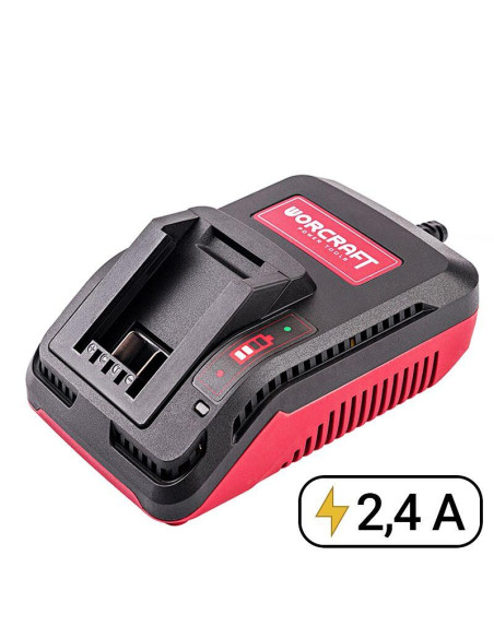 Fierastrau tip sabie, cu acumulator 2 Ah, 20V Li-ion, incarcator si geanta, Worcraft