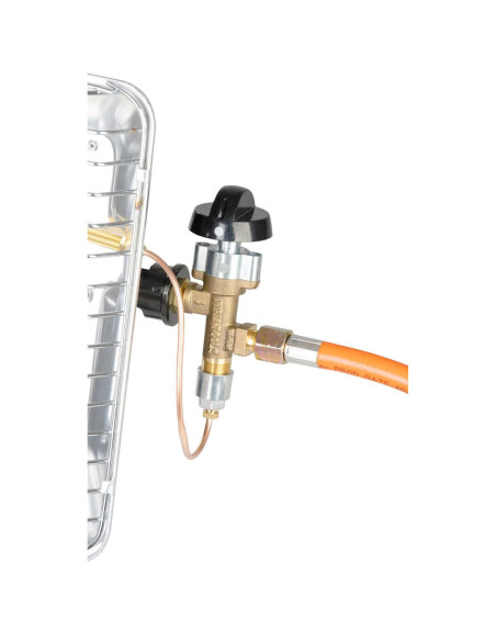 Incalzitor pe gaz, aprindere piezoelectrica, cu furtun si regulator, 1.4-4.2 kW, 305 g/h, Strend Pro