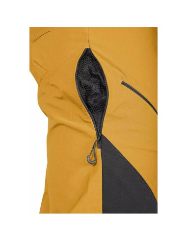 Pantaloni de lucru, elastici, nylon, model Outdoor, galben mustar, marimea L/52, NEO