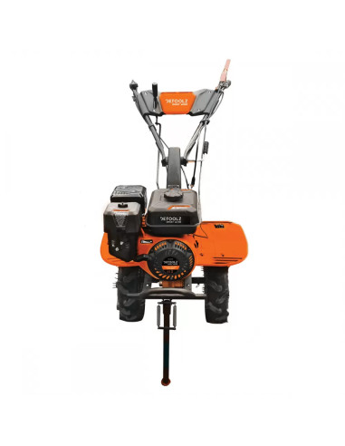 Motocultor cu accesorii 7.5CP Rarita ajustabila, Freze si Roti metalice Detoolz DZ-M125