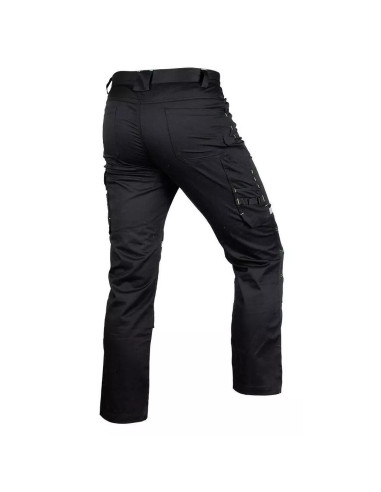 Pantaloni de lucru, bumbac, poliester, intariri genunchi, model Mix&Match, negru, marimea L/52