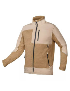 Geaca de lucru softshell, poliester, model Outdoor, bej, marimea M/50, NEO