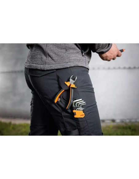 Pantaloni de lucru, bumbac si poliester, model Mix&Match, negru, marimea XXL/56, NEO