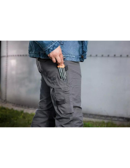 Pantaloni de lucru, bumbac si poliester, model Mix&Match, gri, marimea XL/54, NEO