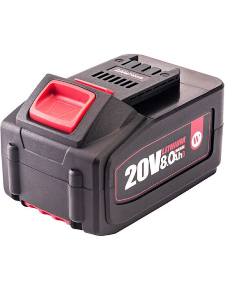 Acumulator pentru sculele WORCRAFT, 20 V, 8 Ah Li-ion, cu incarcare rapida