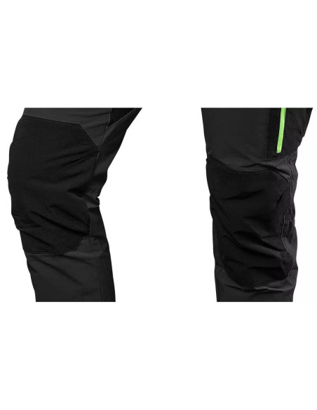 Pantaloni de lucru, elastici, poliamida, model Premium, gri inchis, marimea L/52, NEO