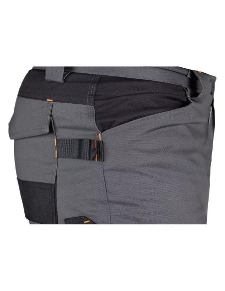 Pantaloni de lucru, poliester, bumbac, intariri genunchi, model Mix&Match, gri, marimea L/52, NEO