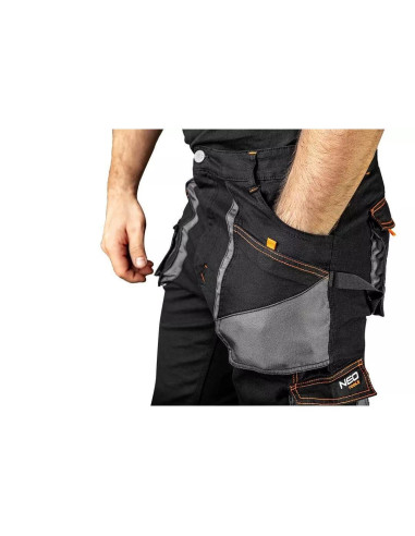 Pantaloni de lucru slim fit, cu curea, model HD, marimea XL/54, NEO
