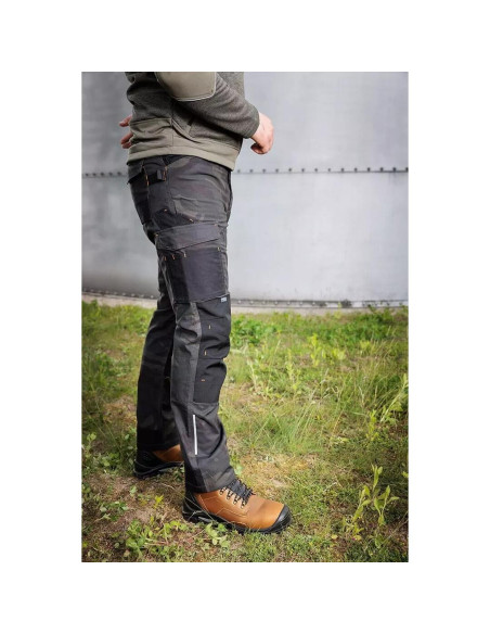 Pantaloni de lucru, poliester, bumbac, model Mix&Match, camuflaj verde inchis, marimea M/50