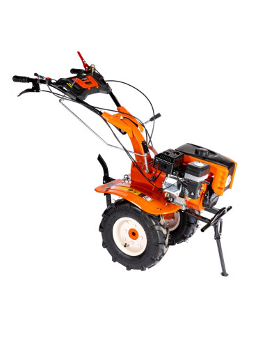 Motocultor Detoolz 8.5CP 212CC, benzina, 4T, 4 viteze, pornire manuala, cu roti