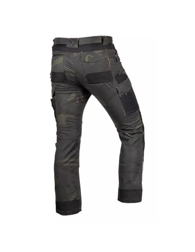 Pantaloni de lucru, poliester, bumbac, model Mix&Match, camuflaj verde inchis, marimea M/50