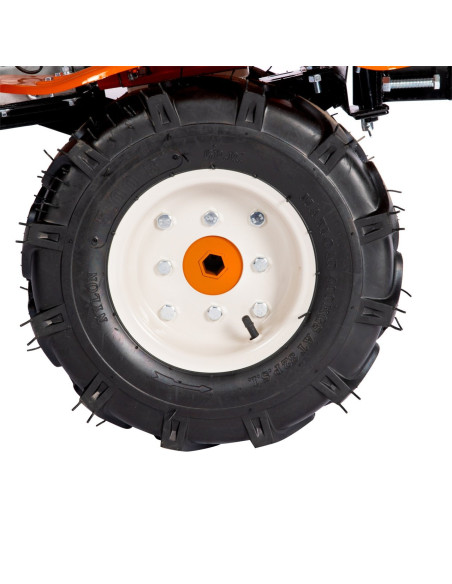 Motocultor Detoolz 8.5CP 212CC, benzina, 4T, 4 viteze, pornire manuala, cu roti