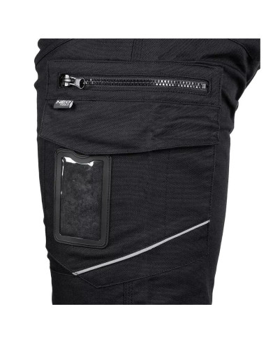 Pantaloni de lucru, bumbac si poliester, model Mix&Match, negru, marimea L/52, NEO