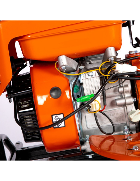 Motocultor Detoolz 8.5CP 212CC, benzina, 4T, 4 viteze, pornire manuala, cu roti