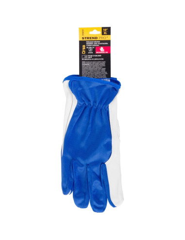 Manusi piele de capra, poliester, marimea 10/XL, Strend Pro Orsa