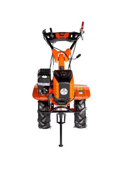 Motocultor Detoolz 8.5CP 212CC, benzina, 4T, 4 viteze, pornire manuala, cu roti