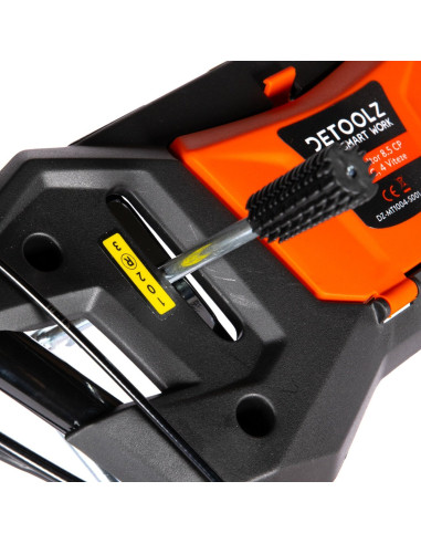 Motocultor Detoolz 8.5CP 212CC, benzina, 4T, 4 viteze, pornire manuala, cu roti