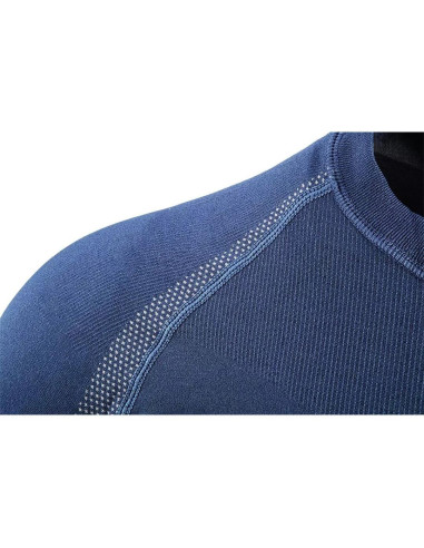 Bluza de corp termica, model Coolmax, albastru, marimea S/M, NEO