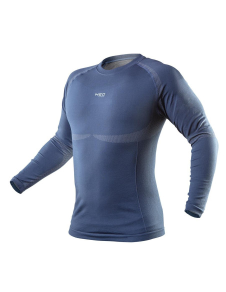 Bluza de corp termica, model Coolmax, albastru, marimea S/M, NEO