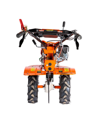 Motocultor Detoolz 8.5CP 212CC, benzina, 4T, 4 viteze, pornire manuala, cu roti