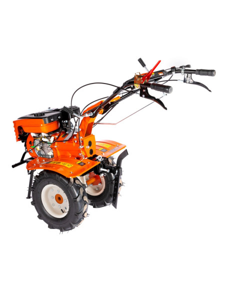 Motocultor Detoolz 8.5CP 212CC, benzina, 4T, 4 viteze, pornire manuala, cu roti