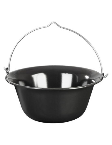 Ceaun, otel emailat, 12 L, negru, Magic Home