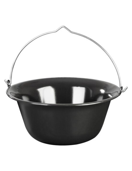 Ceaun, otel emailat, 12 L, negru, Magic Home