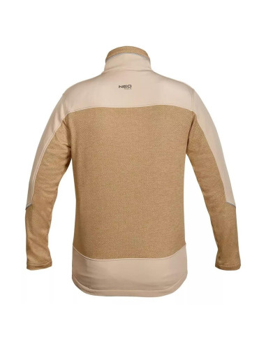 Geaca de lucru softshell, poliester, model Outdoor, bej, marimea XXL/56, NEO