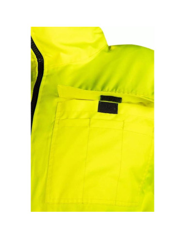 Geaca de lucru, vesta, 3 in 1, reflectorizanta, poliester, galben, model Hi-Vis, marimea M/50