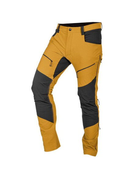 Pantaloni de lucru, elastici, nylon, model Outdoor, galben mustar, marimea XL/54, NEO