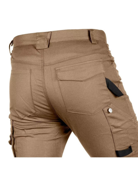 Pantaloni de lucru, bumbac si poliester, model Mix&Match, maro, marimea XXL/56, NEO
