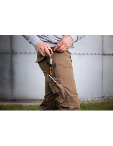 Pantaloni de lucru, bumbac si poliester, model Mix&Match, maro, marimea XXL/56, NEO