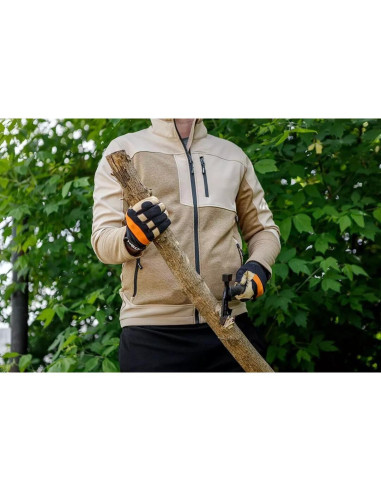 Geaca de lucru softshell, poliester, model Outdoor, bej, marimea XXXL/58, NEO