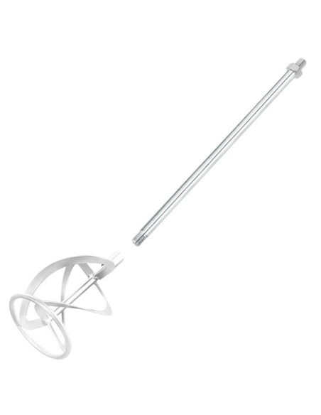 Mixer mortar cu filet, M14, 140 mm, Graphite