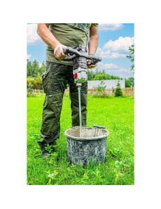 Mixer mortar cu filet, M14, 140 mm, Graphite 2