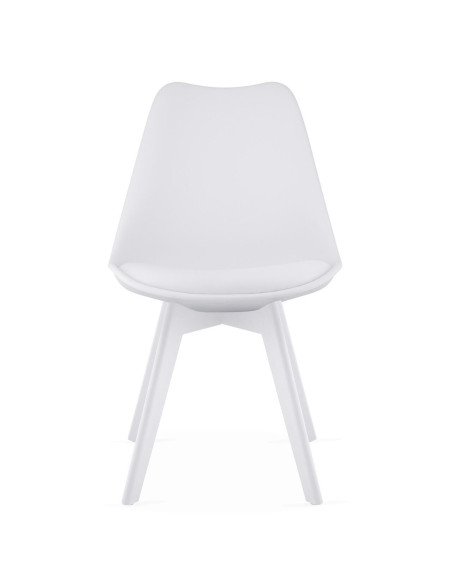Set masa de toaleta/machiaj Antonia + scaun Mark, alb, cu oglinda si LED-uri, 155x42x135 cm