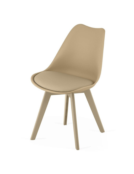 Set masa de toaleta/machiaj Vanessa + scaun Mark, stejar, cu oglinda si LED-uri, 130x43x143 cm