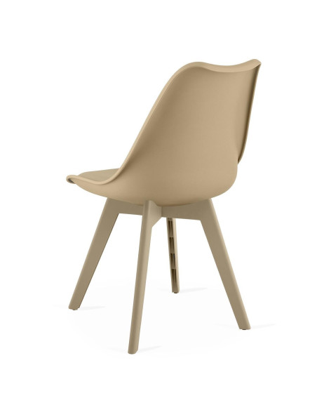Set masa de toaleta/machiaj Vanessa + scaun Mark, stejar, cu oglinda si LED-uri, 130x43x143 cm