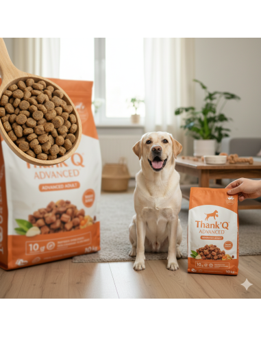 Hrană Uscată Câini Thank'Q Advanced Adult, Pui și Legume, 10kg