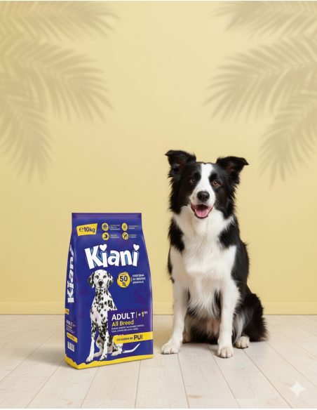 Hrană Câini Kiani Pui 10kg | Preț Avantajos Best-Shop
