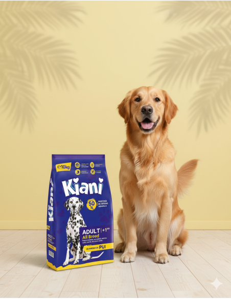 Hrană Câini Kiani Pui 10kg | Preț Avantajos Best-Shop