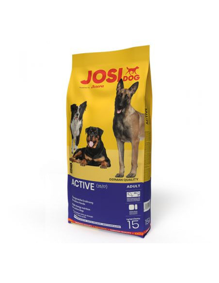 JosiDog Adult Active 15kg - Hrană Câini Activi - Calitate Josera