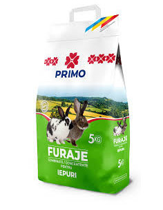 Furaj Iepuri Primo Pro 5kg | Hrană Granulată Iepuri