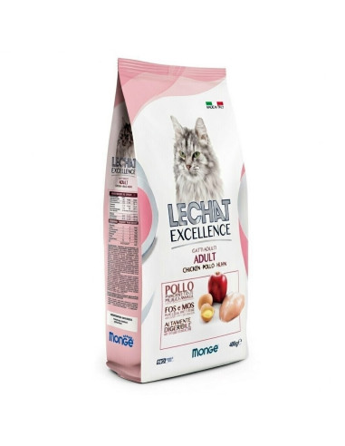 LeChat Excellence Adult Pui – Hrană Super Premium Pisici, 400g
